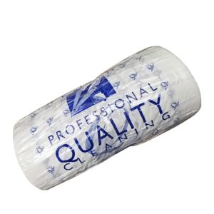 Blue - Bio White Continuous & Perforated Polythene Garment Roll, 12.5 KG, all sizes, 100G.