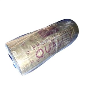 Golden Maroon Printed Continuous & Perforated Polythene Rolls 12.5KG 100G