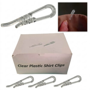 Shirt Clip Plastic / Clear 1000 Per Pack