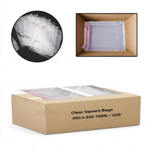 Clear Square Bags 36" x 36" 100G - 250