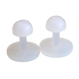 Shirt Cuff Studs White 2500 / Pack