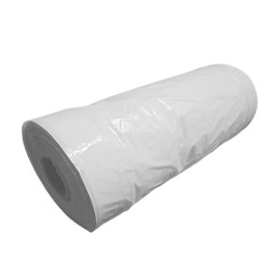 Bio White Continuous & Perforated Polythene Garment Roll, 12.5 KG, all sizes, 100G.
