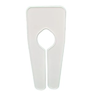 Garment Rail Divider White 1 Piece